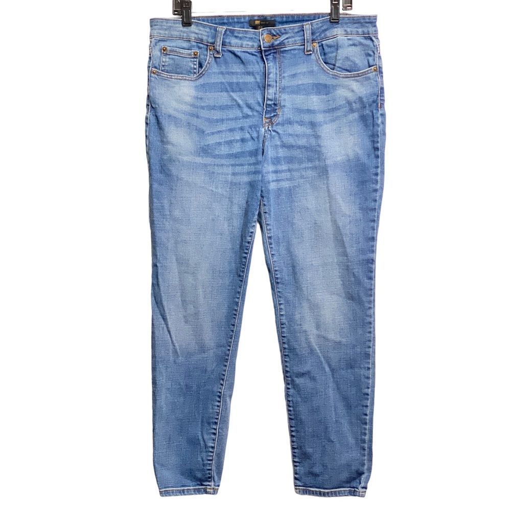 Frye High Rise Straight Leg Blue Jeans Size 14